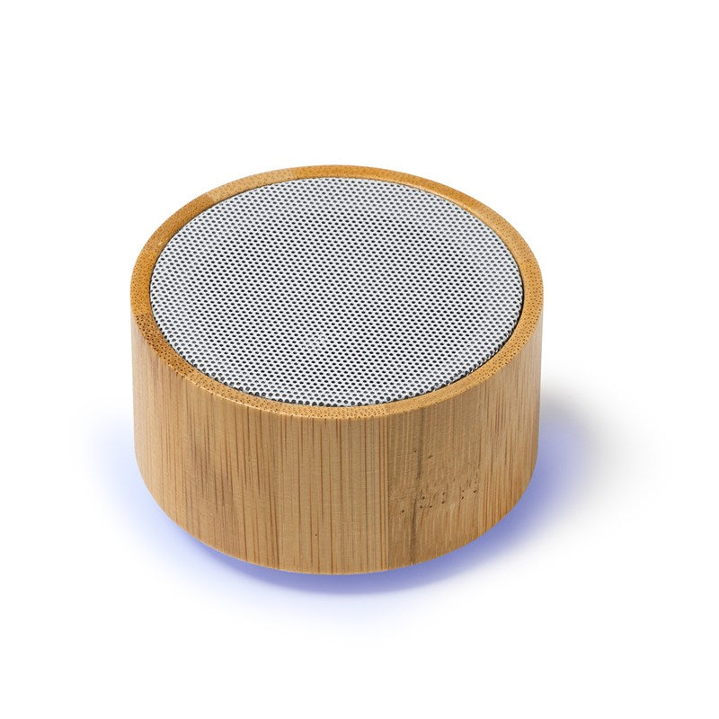 Altavoz Bluetooth HARDWELL bambú